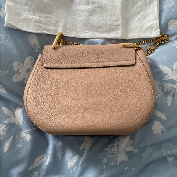 Small Chloe Drew bag in Cement Pink - Picture 3 of 15